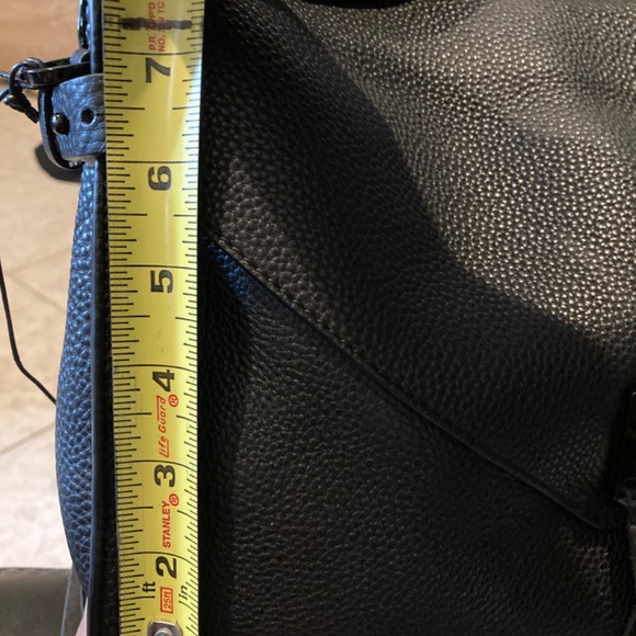 Black leather Rebecca Minkoff satchel new w/o tag - Picture 11 of 12